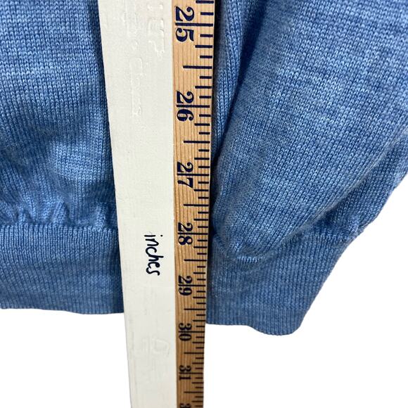Joseph Abboud Blue Men's 100% Fine Merino Wool Sweater Size XL - Picture 5 of 6